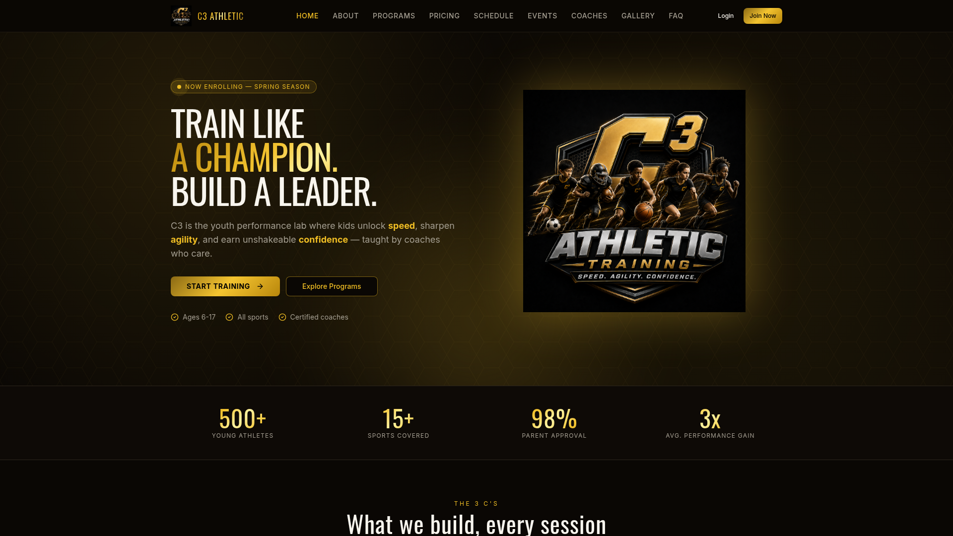 C3 Athletic Training